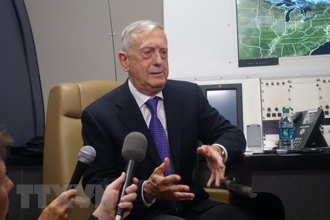 Menteri James Mattis: Hubungan persekutuan AS-Jepang memainkan peranan vital terhadap perdamaian Asia - ảnh 1