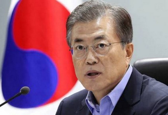 Presiden Republik Korea mengunjungi Singapura - ảnh 1