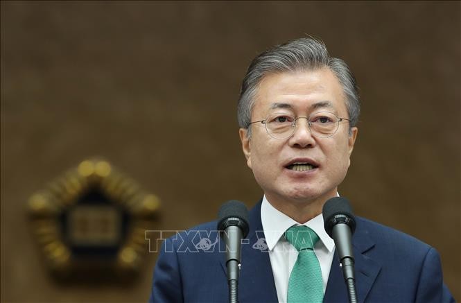 Presiden Republik Korea menegaskan bahwa RDRK bersedia menjalankan langkah yang seimbang dengan AS - ảnh 1