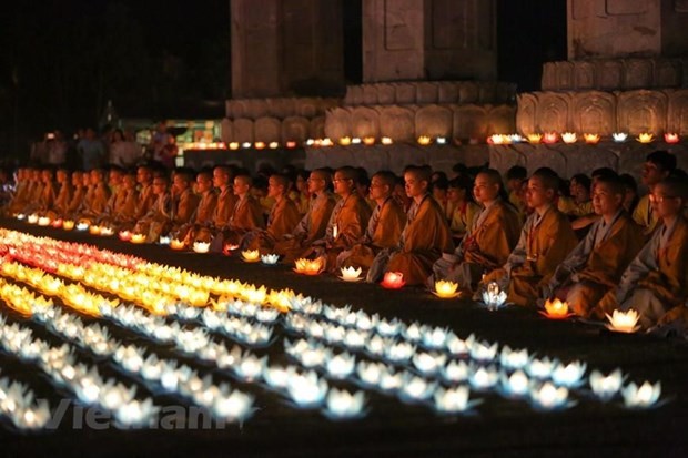 Hari Waisak Internasional: Kuasa Usaha Rombongan Perwakilan Tetap Vietnam di PBB telah berbagi makna abadi dari semua pikiran dan ajaran Buddhisme - ảnh 1