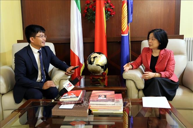 Hubungan Vietnam-Italia berada dalam ancang-ancang perkembangan positif - ảnh 1