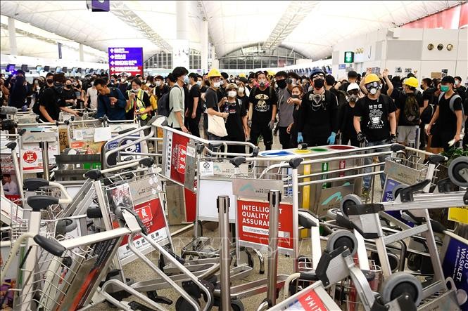 Tiongkok berseru kepada komunitas internasional supaya memprotes kekerasan di Hong Kong - ảnh 1