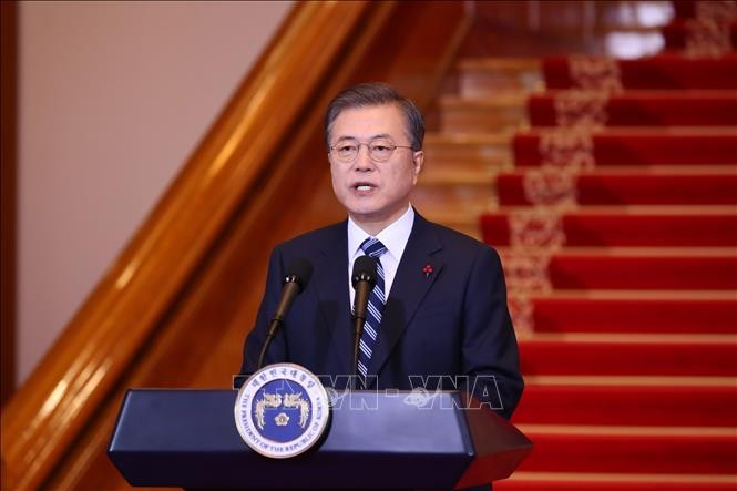 Pesan Tahun Baru Presiden Republik Korea Menekankan Kerjasama Antar-Korea - ảnh 1