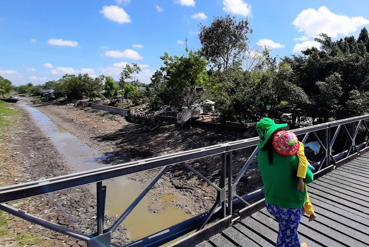 Kekeringan merusakkan Ujung Ca Mau - ảnh 2