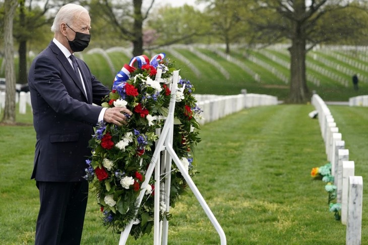 Presiden J.Biden Resmi Umumkan Rencana Tarik Tentara AS dari Afghanistan - ảnh 1