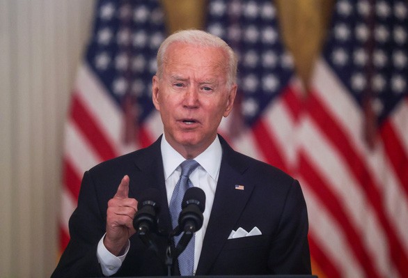 Presiden Biden Lindungi Keputusan Tarik Pasukan AS dari Afghanistan - ảnh 1