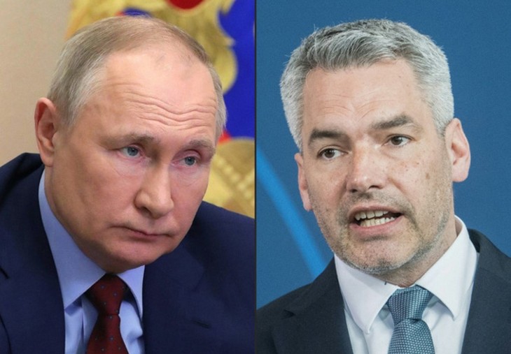 Istana Kremlin Nilai Pertemuan Presiden Rusia dan PM Austria - ảnh 1