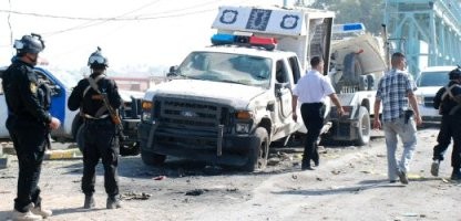 Eine Serie von Bombenanschlägen auf Sicherheitskräfte im Irak - ảnh 1