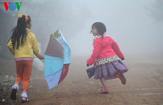 Frühling der Kinder in der Bergregion - ảnh 1