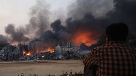 Myanmar verlängert Ausnahmezustand in Meikhtila - ảnh 1