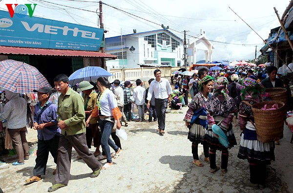 Markttag in der Bergregion - ảnh 4