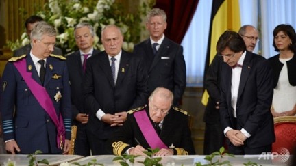 Belgiens König Albert II. dankt ab - ảnh 1