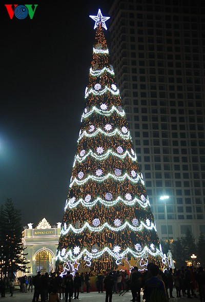 Hanoi leuchtet zu Weihnachten - ảnh 2