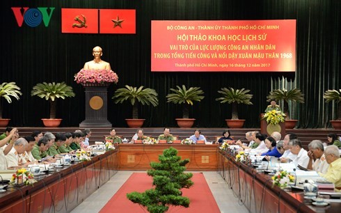 Rolle der Volkspolizei bei der Offensive im Frühling 1968 - ảnh 1