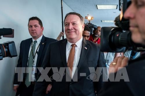 Mike Pompeo vereidigt als US-Außenminister - ảnh 1