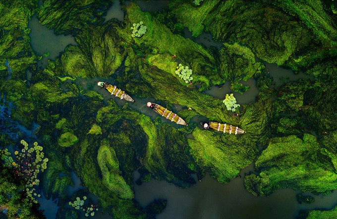 Zehn ausgezeichnete Fotos des Wettbewerbs “Vietnam von oben” 2019 - ảnh 8