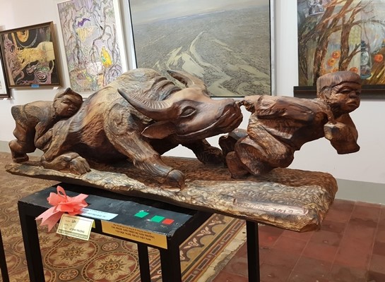 Ausstellung von Kunstwerken in Ho-Chi-Minh-Stadt - ảnh 1