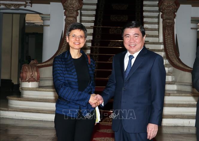 Verstärkung der Zusammenarbeit zwischen Ho-Chi-Minh-Stadt und der belgischen Stadt Antwerpen - ảnh 1