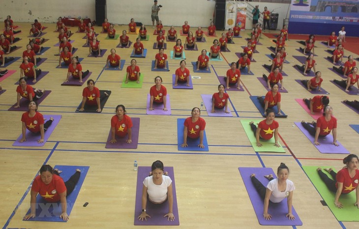 Nationales Yoga-Festival 2020 – Reise ins Gebiet des Kulturerbes Thanh Hoa - ảnh 1