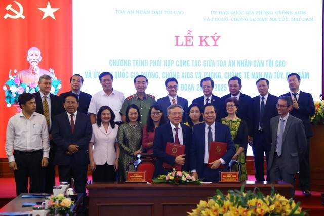 Förderung der Zusammenarbeit in der AIDS- und Drogenbekämpfung - ảnh 1