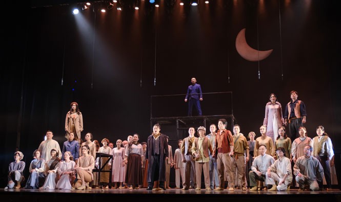 Musical “Die Elenden” wird in vielen Gebieten des Landes aufgeführt - ảnh 1