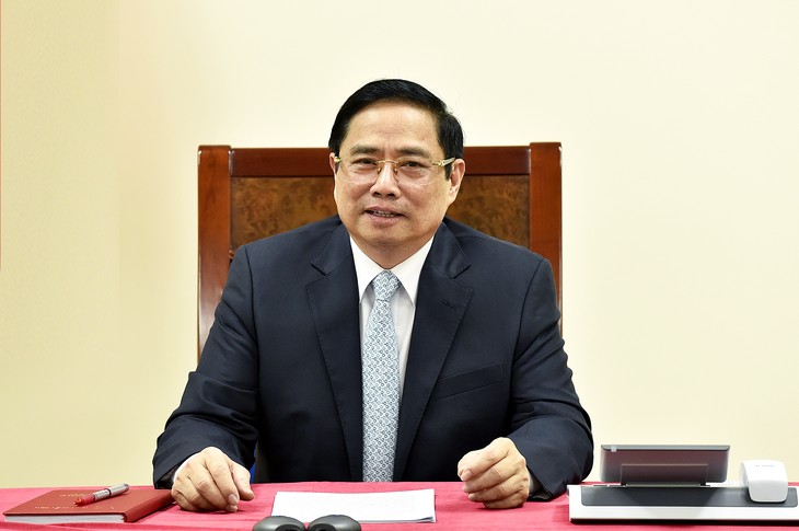 Premierminister Pham Minh Chinh führt ein Telefonat mit seinem französischen Amtskollegen - ảnh 1