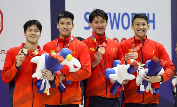 Die vietnamesische Schwimmmannschaft reist zum Training nach Ungarn - ảnh 1