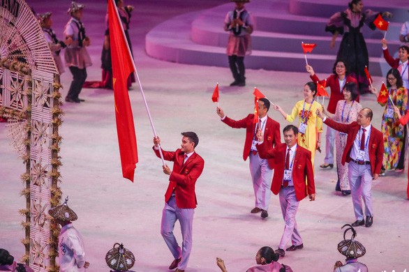 Zeremonie zur Teilnahme des vietnamesischen Sports an den SEA Games 31 - ảnh 1