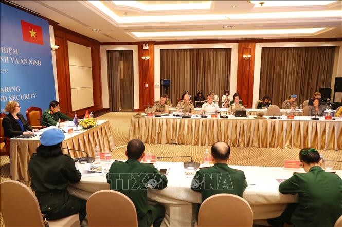 Frauenbeteiligung bei Friedenssicherungsaktivitäten fördern - ảnh 1