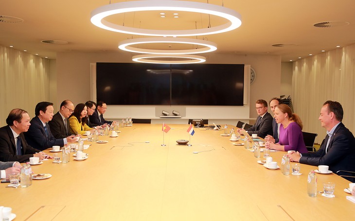 Vize-Premierminister Tran Hong Ha besucht die Niederlande - ảnh 1