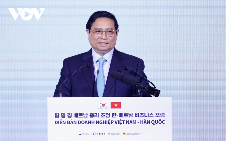 Südkoreanische Presse würdigt die Ergebnisse des Besuchs von Premierminister Pham Minh Chinh - ảnh 1