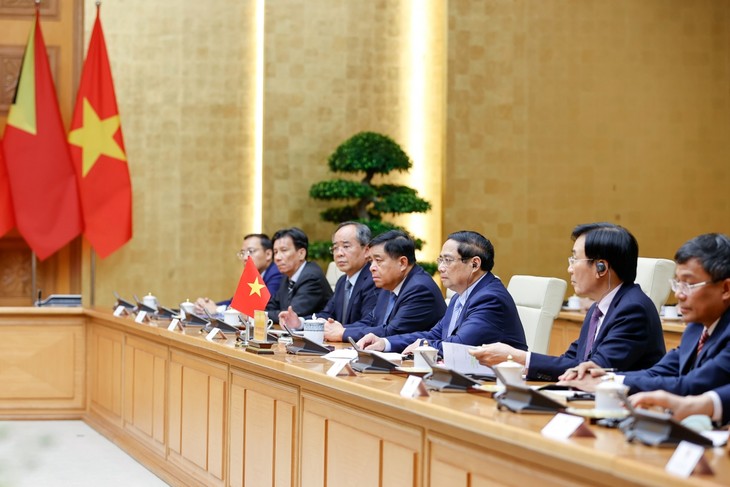 Premierminister Pham Minh Chinh trifft Timor-Lestes Präsident José Ramos-Horta - ảnh 1