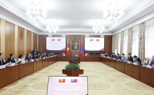 Vietnam und die Mongolei etablieren die umfassende Partnerschaft - ảnh 1