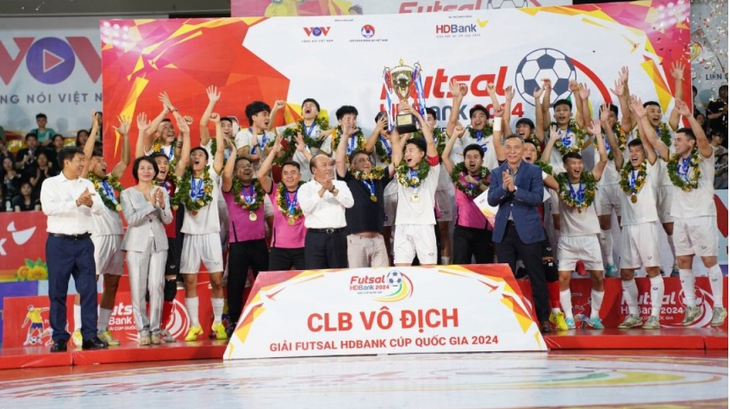 Thai Son Bac gewinnt den HDBank Futsal National Cup 2024 - ảnh 1