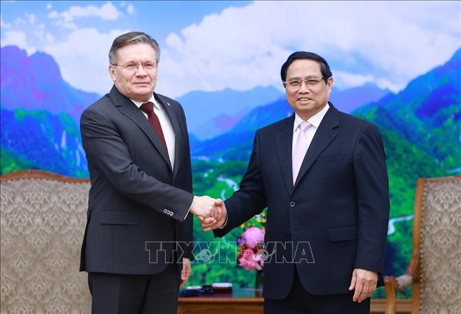 Premierminister Pham Minh Chinh empfängt den Generaldirektor von Rosatom - ảnh 1