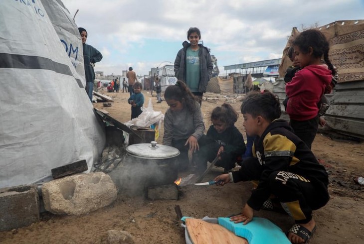 Israels Armee bereitet die Evakuierung von Einwohnern aus dem Gaza vor - ảnh 1