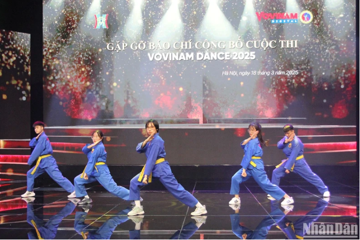 „Vovinam Dance“: Ein neuer Spielplatz für junge Leute - ảnh 1