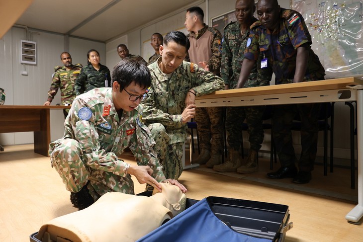 Vietnam bekräftigt seine Schlüsselrolle in der medizinischen Versorgung bei UN-Friedensmissionen - ảnh 2