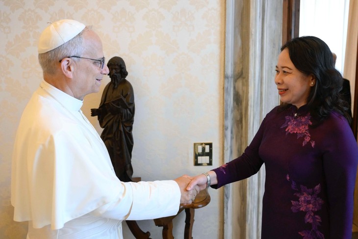 Vizepräsidentin Vo Thi Anh Xuan: Vietnam ist bereit für die Förderung der Beziehungen zum Vatikan - ảnh 1