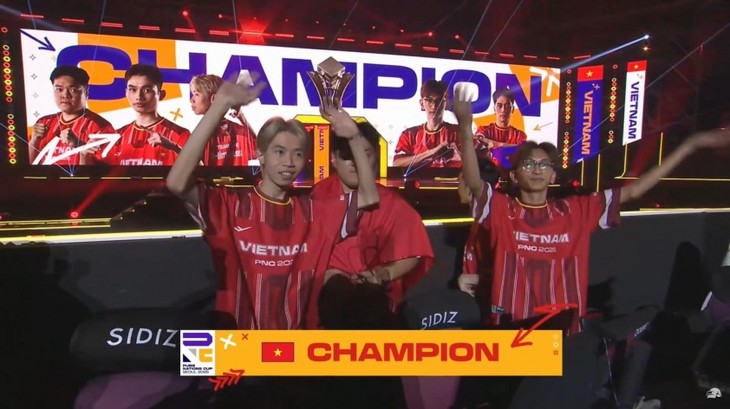 Vietnamesisches Team gewinnt PUBG Nations Cup 2025 - ảnh 1