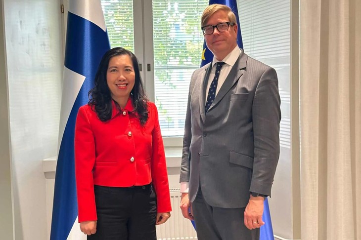 Vietnam und Finnland unterstützen sich weiterhin gegenseitig auf internationalen Foren - ảnh 1