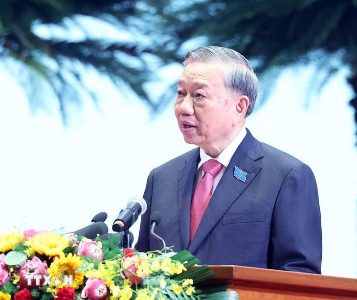 KPV-Generalsekretär To Lam: Hanoi soll Zentrum für Wissenschaft, Technologie und Innovation werden - ảnh 1