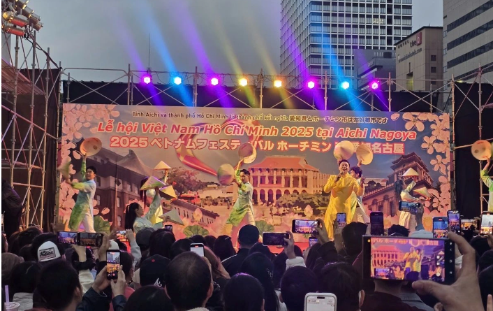 Mehr als 10.000 Zuschauer besuchen die vietnamesische Kunstdarbietung im japanischen Aichi - ảnh 1