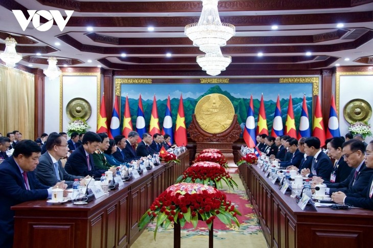 Vietnam und Laos wollen die bilateralen Beziehungen vertiefen - ảnh 1