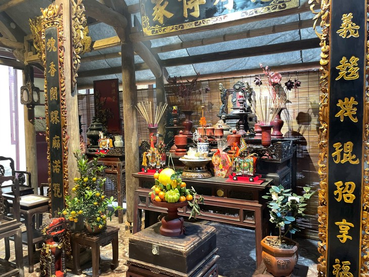 Die Atmosphäre des Tet-Festes und des nordvietnamesischen Tet-Marktes in der Altstadt von Hanoi nachempfinden - ảnh 2