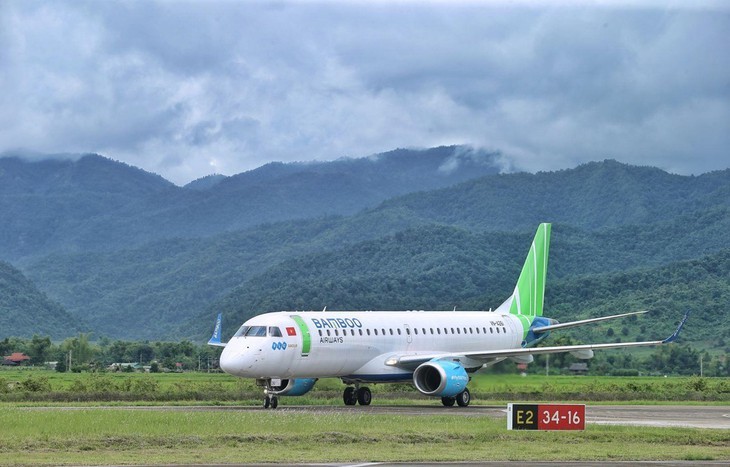 뱀부 항공, 디엔비엔 행 최초 직항 노선 시험 운항  - ảnh 1