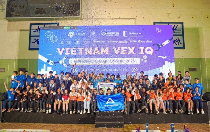  2023년 전국 VEX IQ Robotics 성공적 개최 - ảnh 2