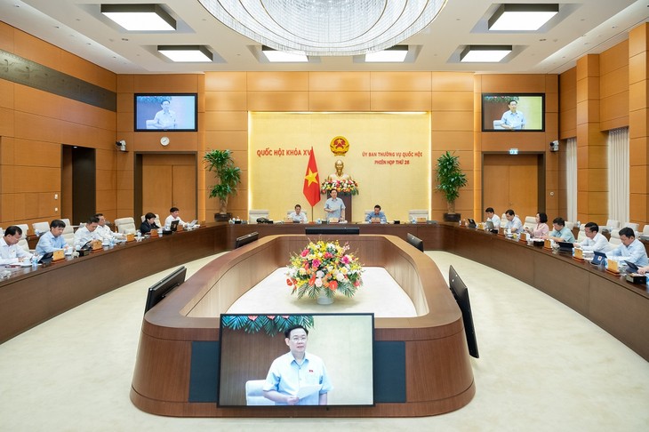 브엉 딘 후에 국회의장, 15기 국회 제26차 상임위 개막 회의 주재 - ảnh 1