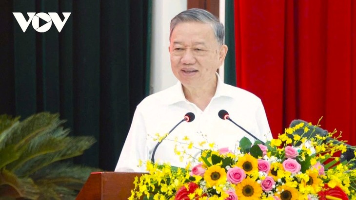 또 럼 당 서기장, 닌투언 원자력 발전소 건설 사업 재개를 위해 준비 요구 - ảnh 1