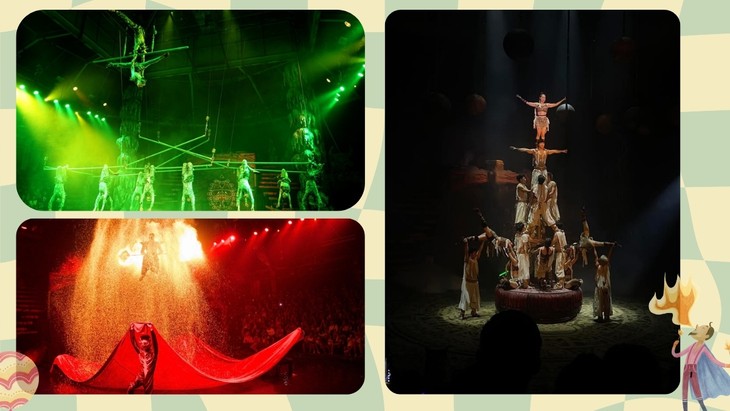 눈을 사로잡는 서커스 ‘신비로운 땅’– 어린 시절로 돌아가는 체험 - ảnh 3